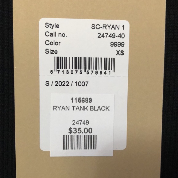 Soyaconcept Black Tank Top - Picture 6 of 7